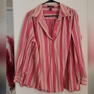 RALPH LAUREN Striped Blouse